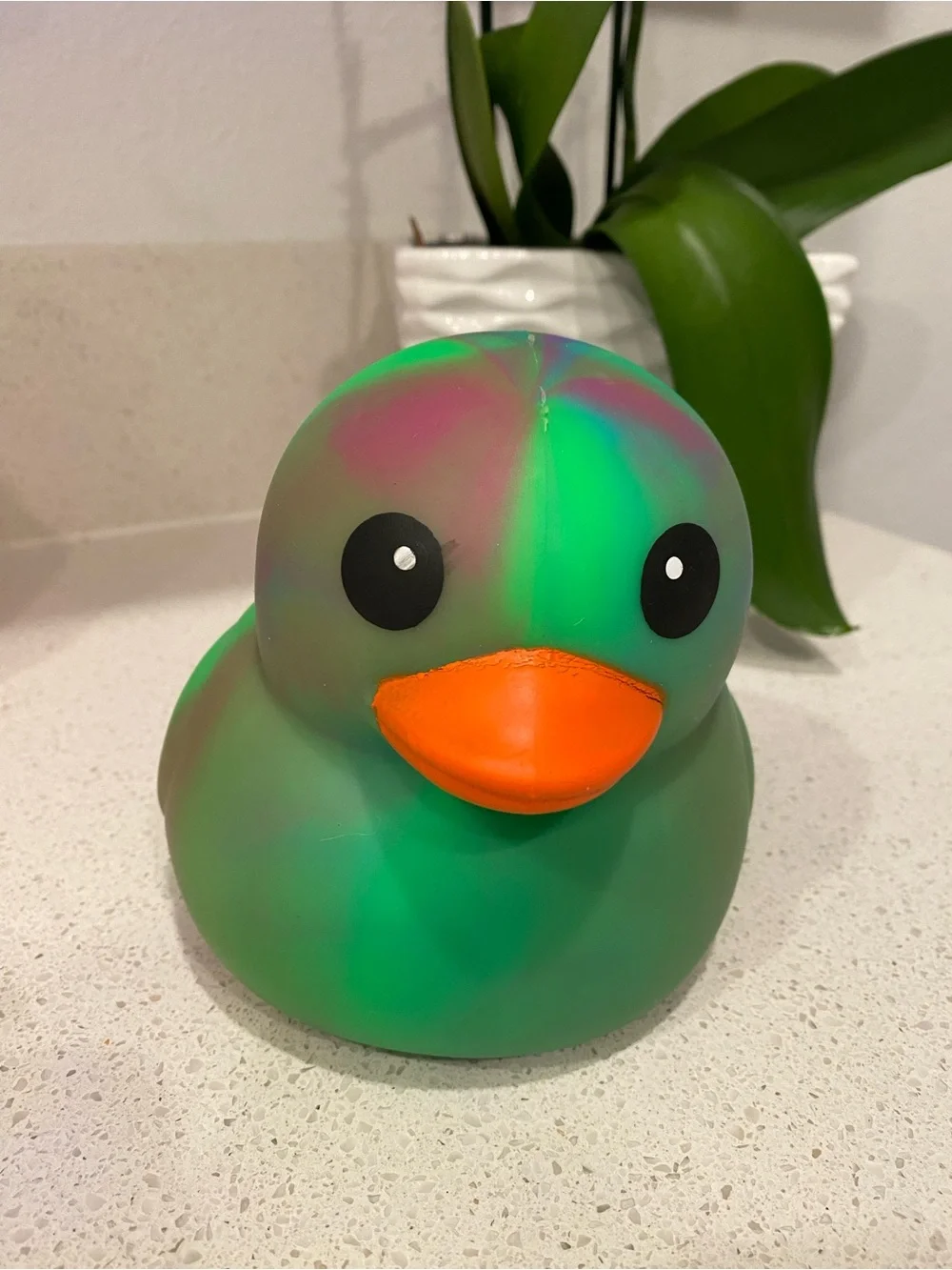 Brand new Squeezy duck fidget sensor squishy toy ( new with tag )